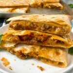 sheet pan quesadillas