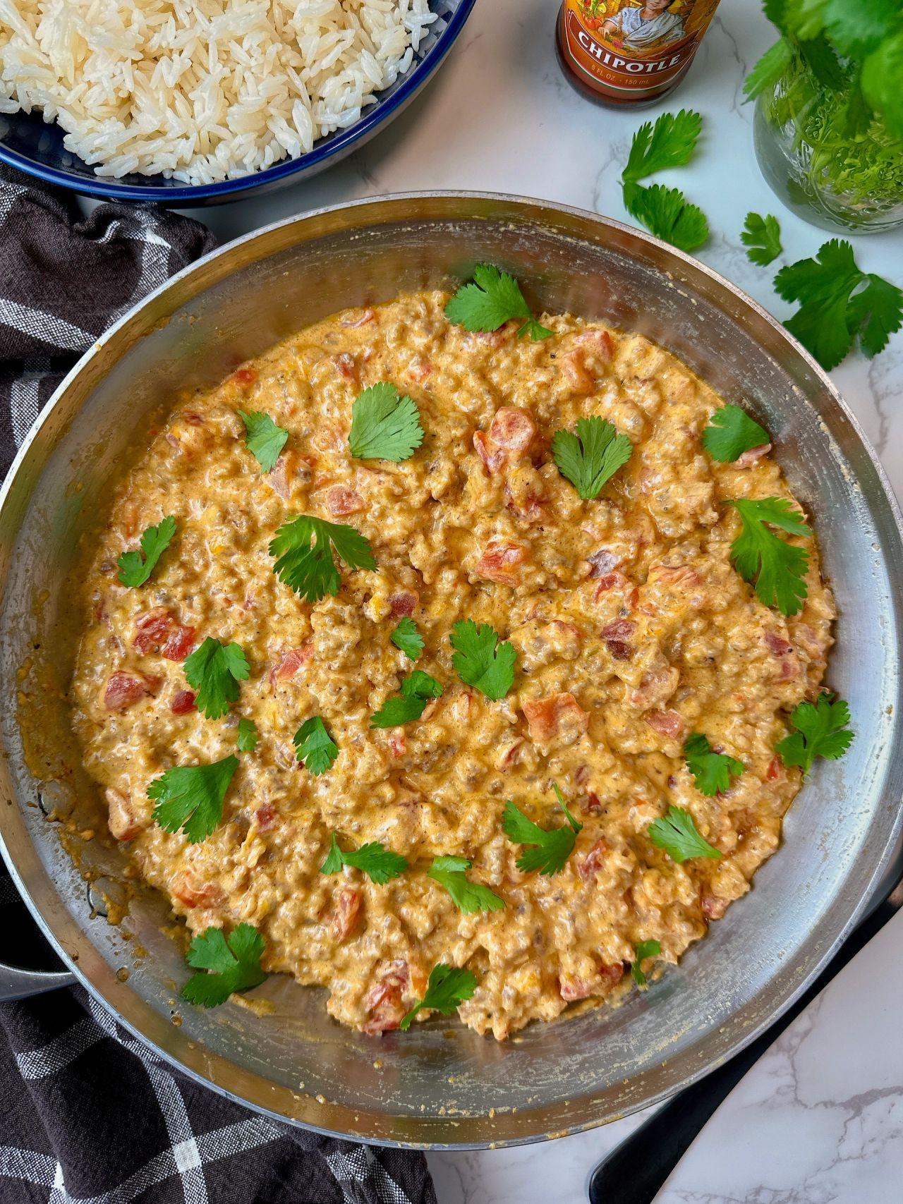 sausage queso