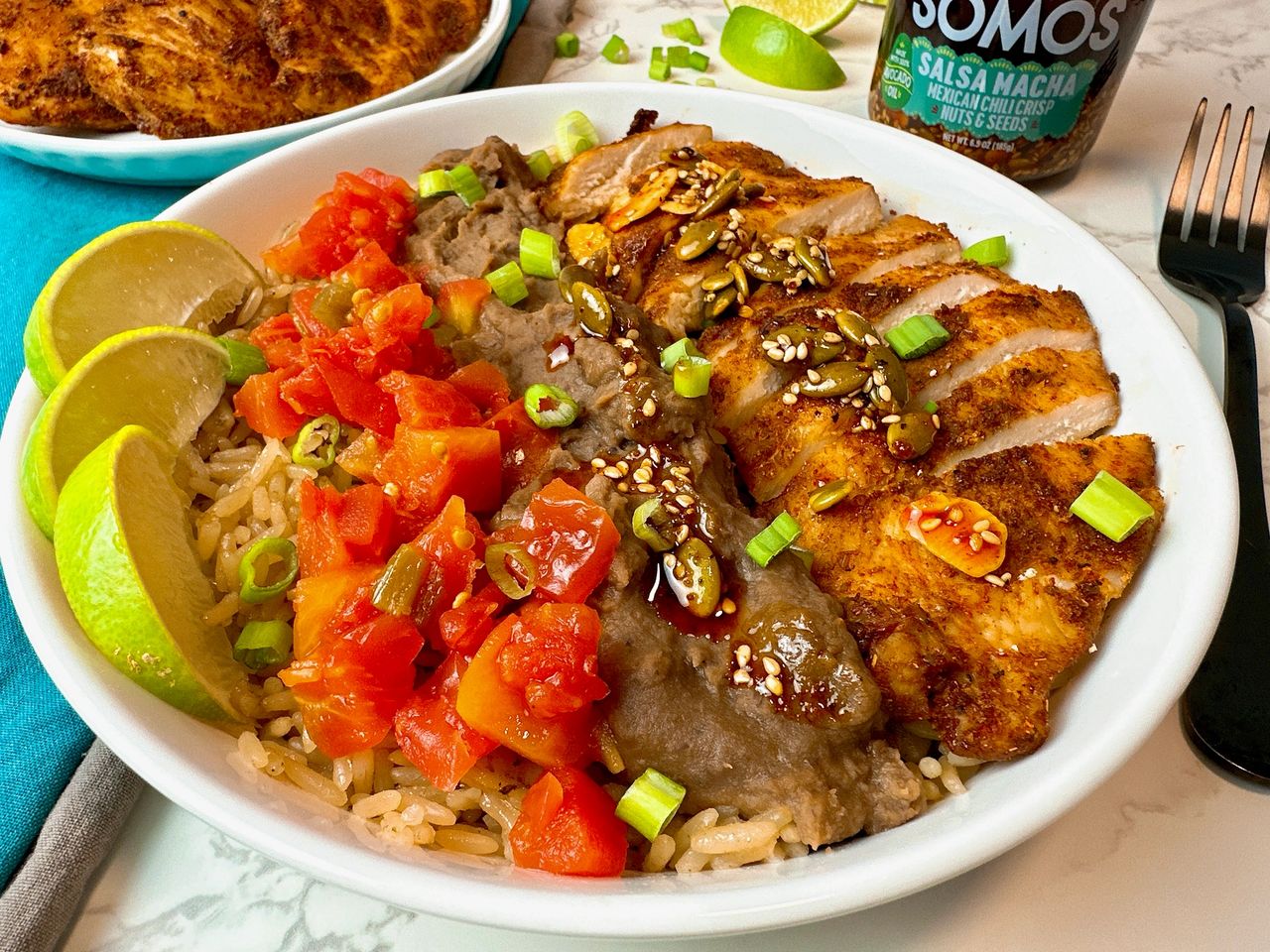 Mexican Chili Crisp Chicken Bowls Chili Crisp Chicken Bowls