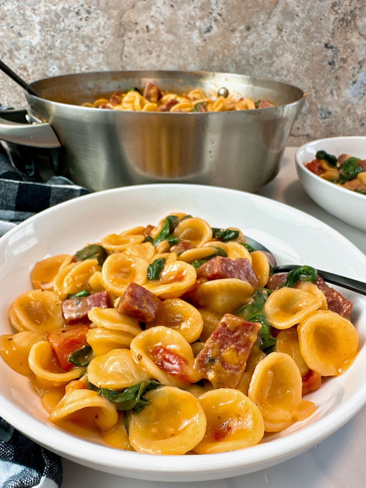 pasta with summer sausage