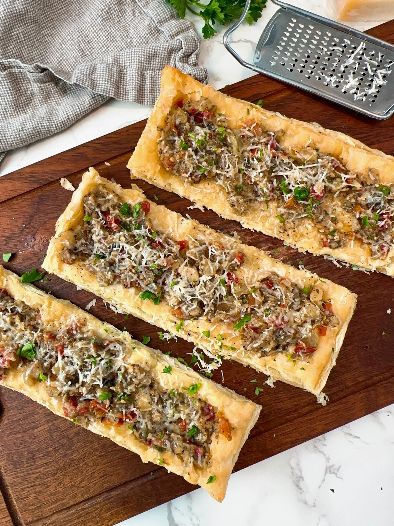 puff pastry bruschetta