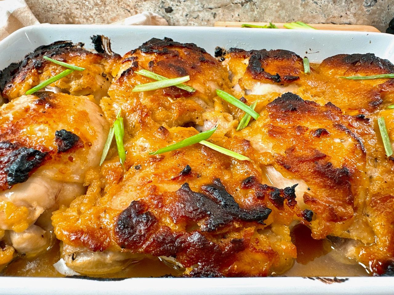 Miso Chicken Thighs