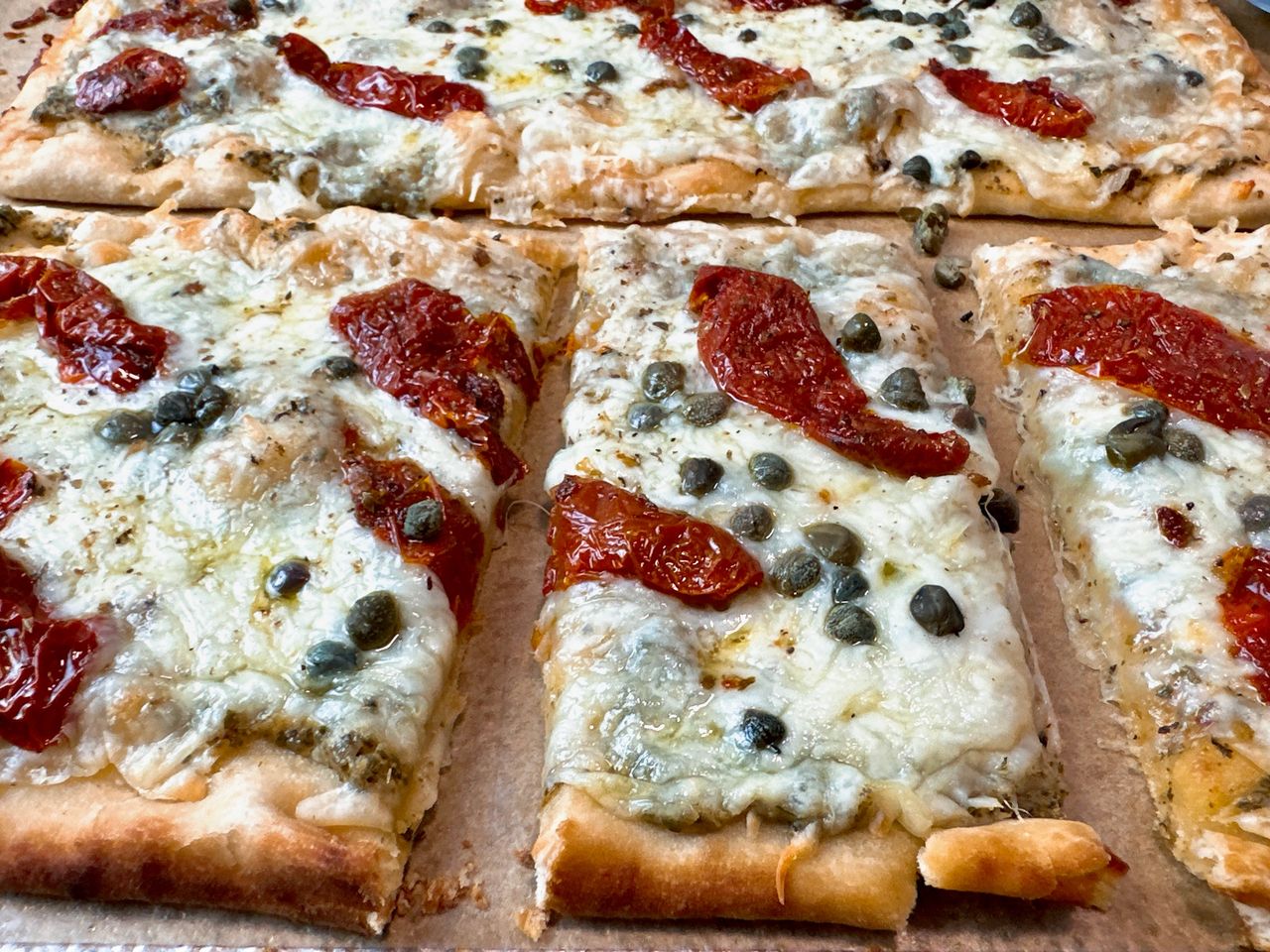 cheesy flatbread