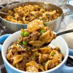 french onion beef and pasta