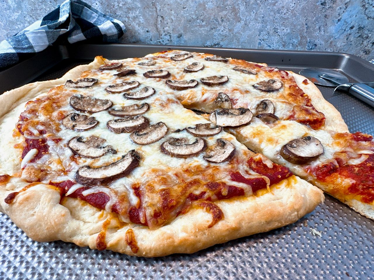 homemade pizza