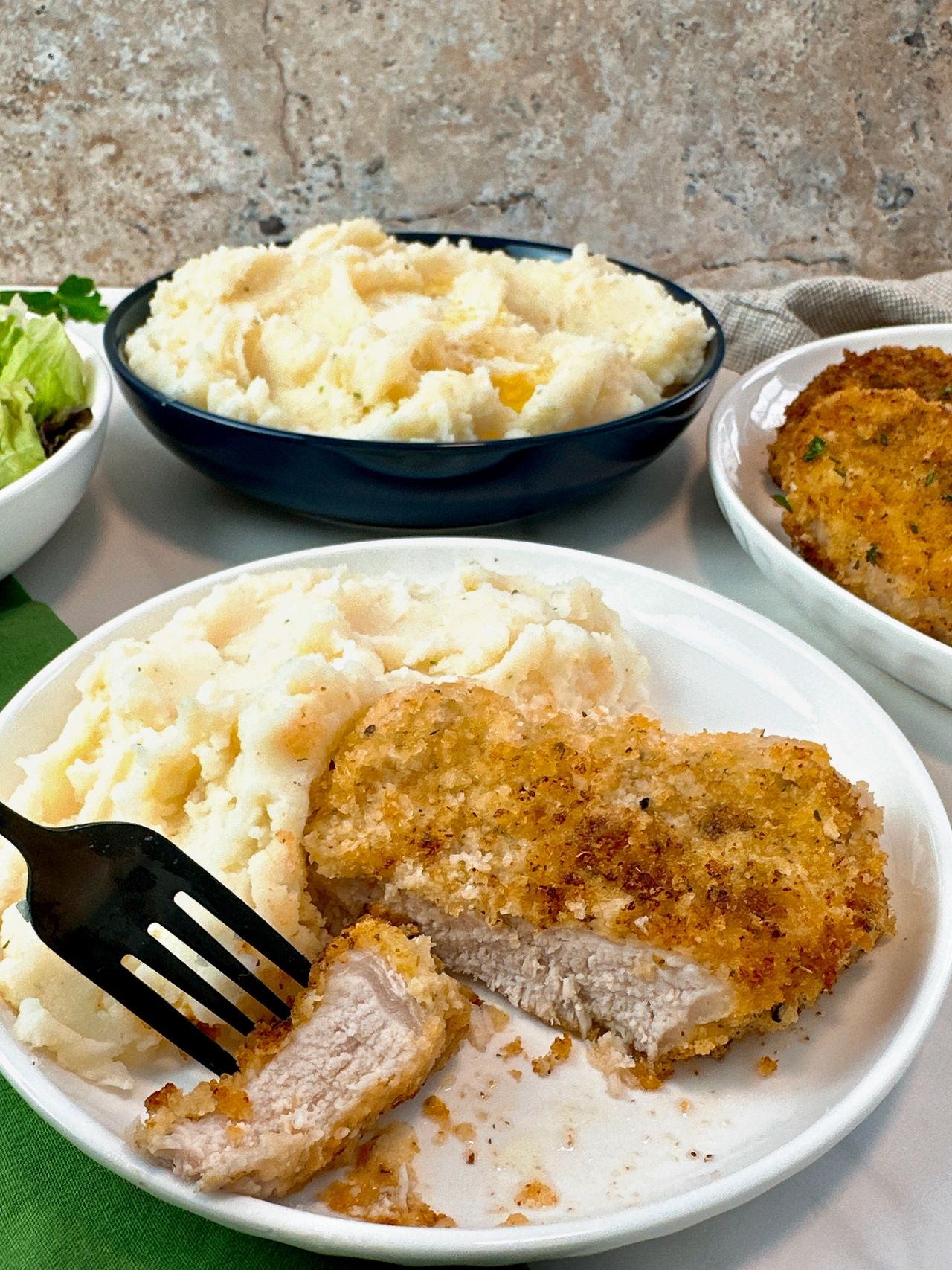 crispy pork chops