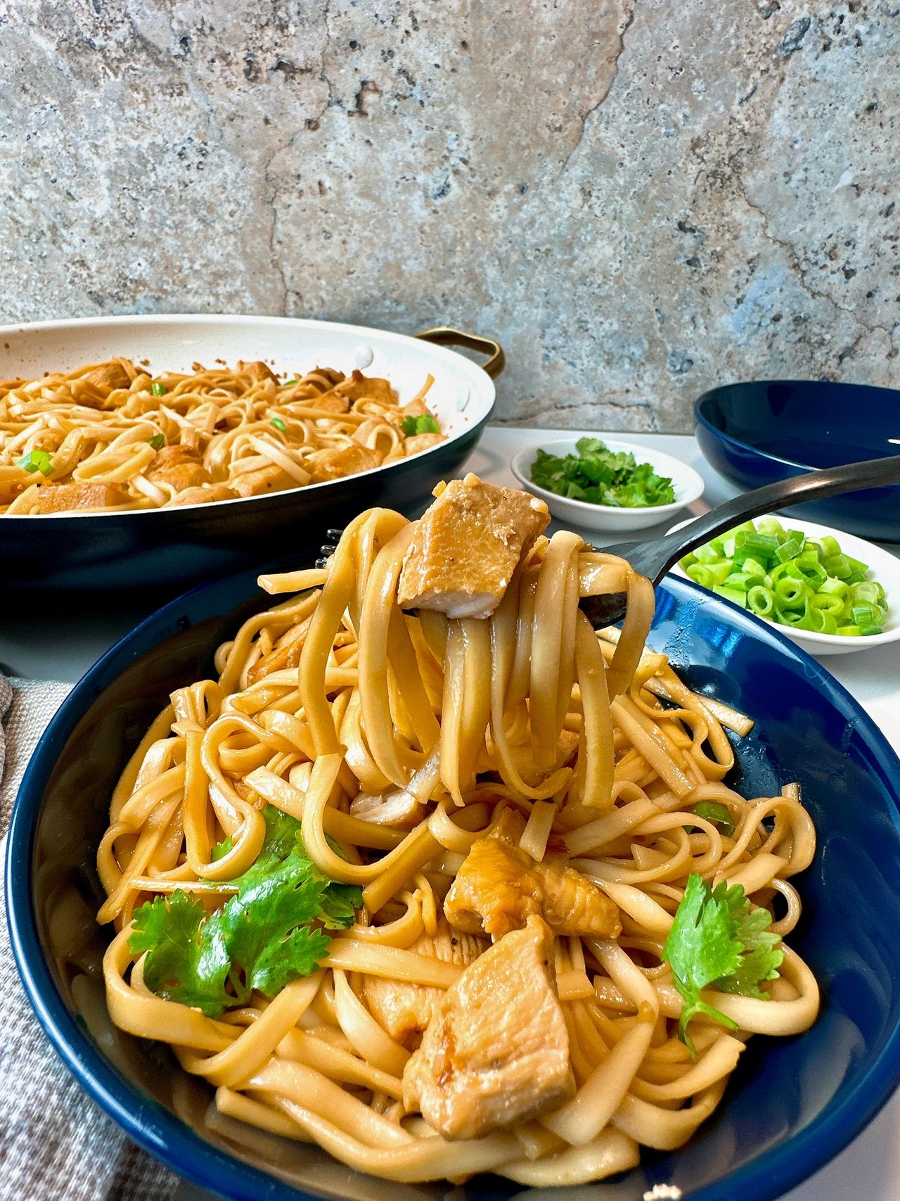 teriyaki chicken and noodles