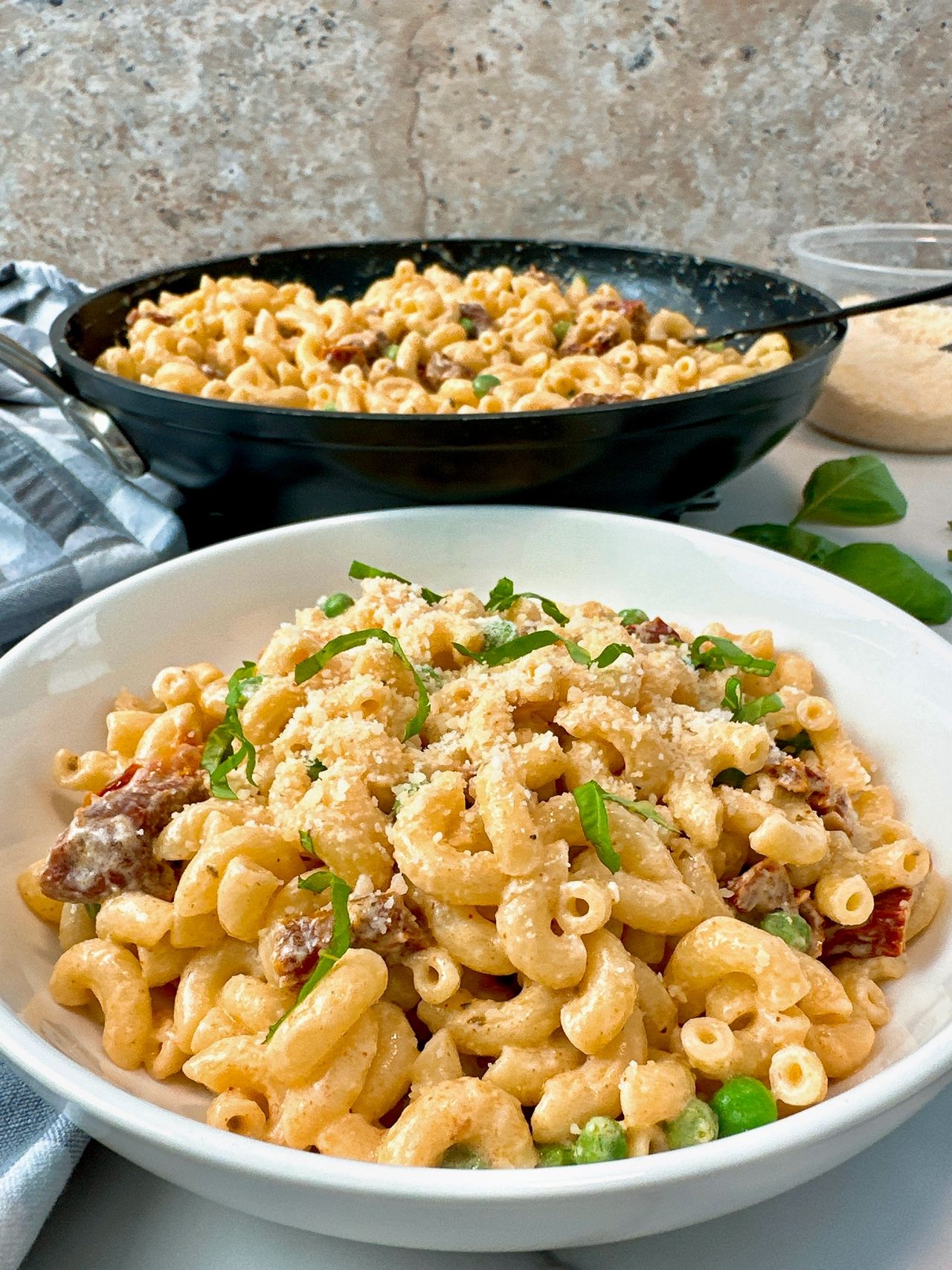 pasta with parmesan