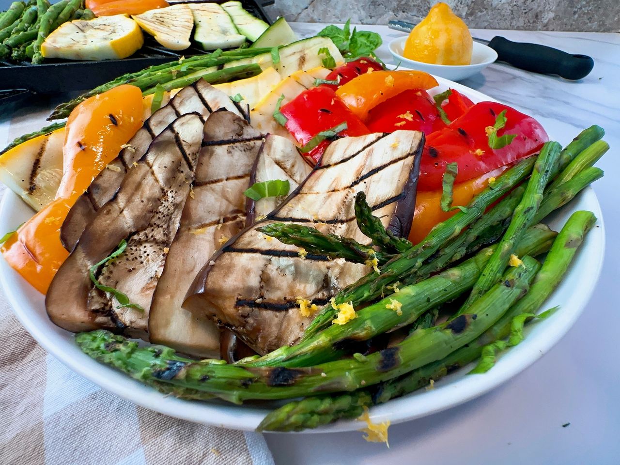grilled vegetables