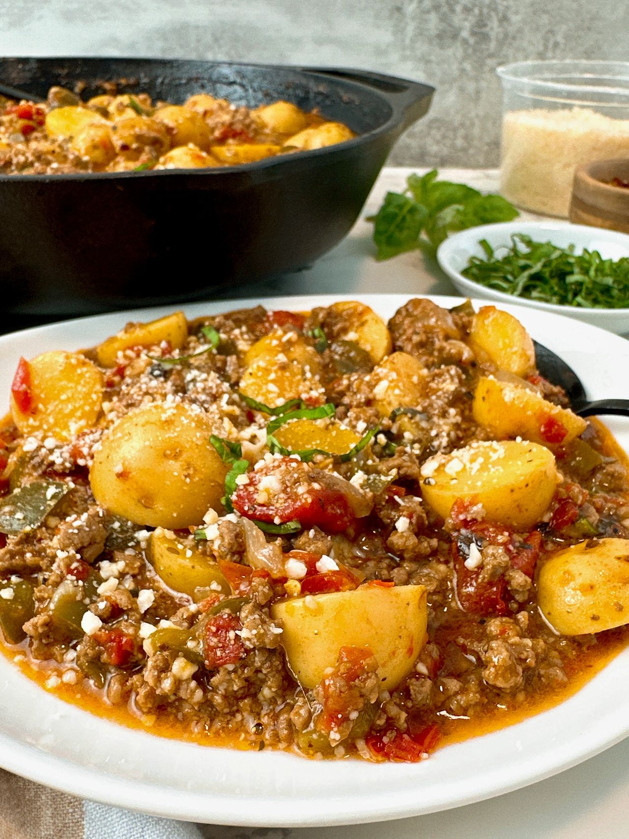italian beef and potatoes