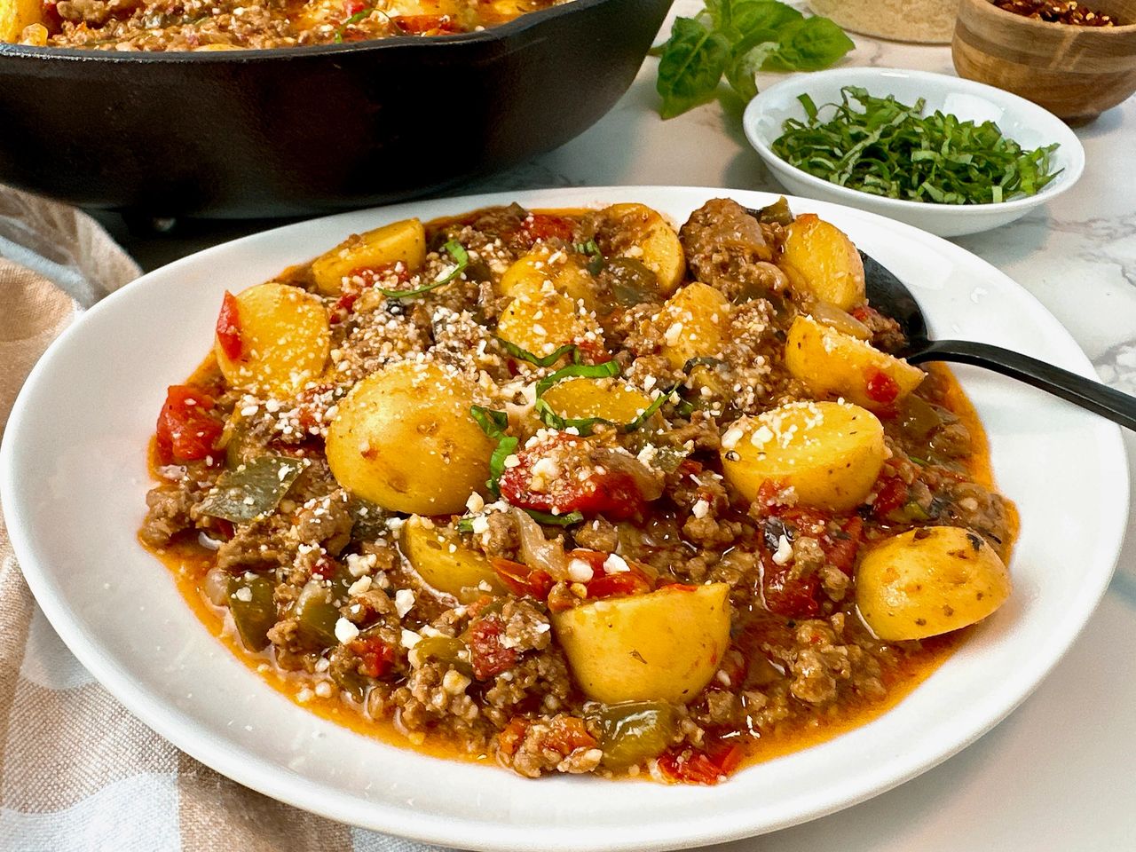 italian beef and potatoes