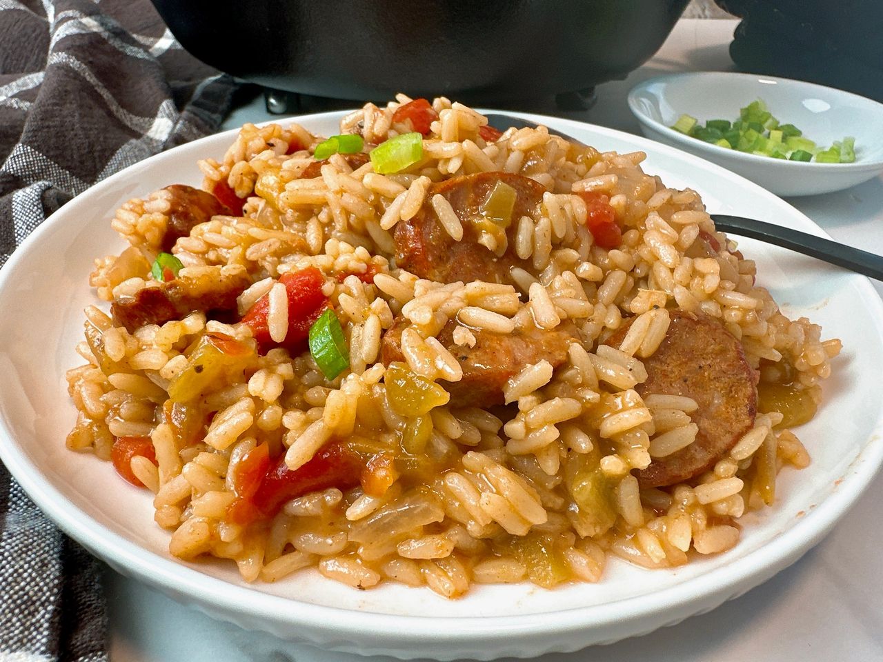 rice with chorizo