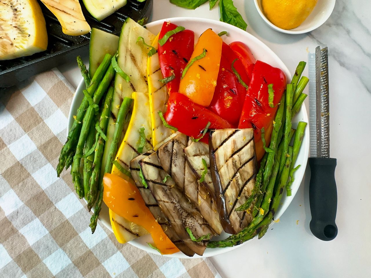 grilled vegetables