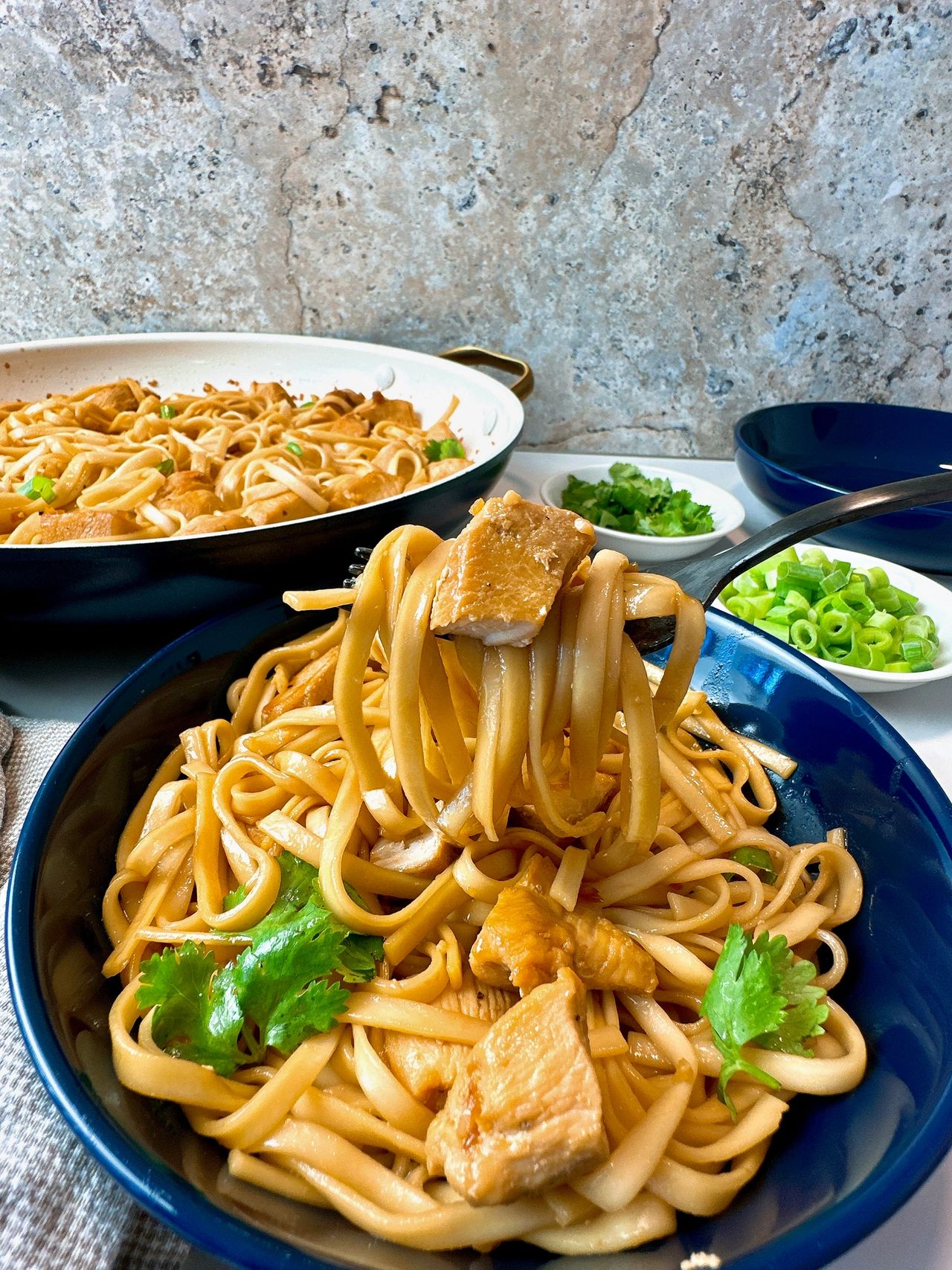 teriyaki chicken and noodles