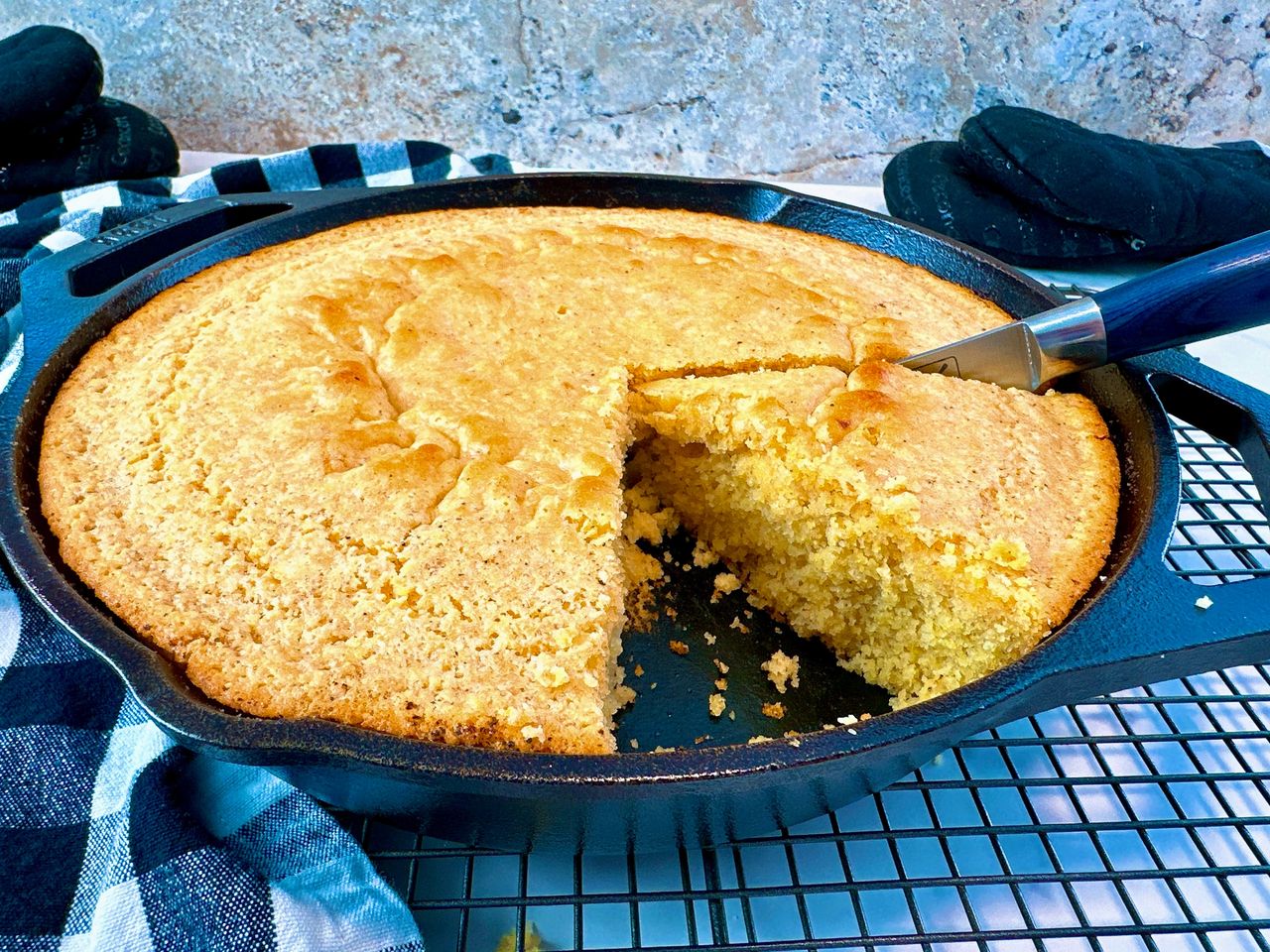 skillet cornbread