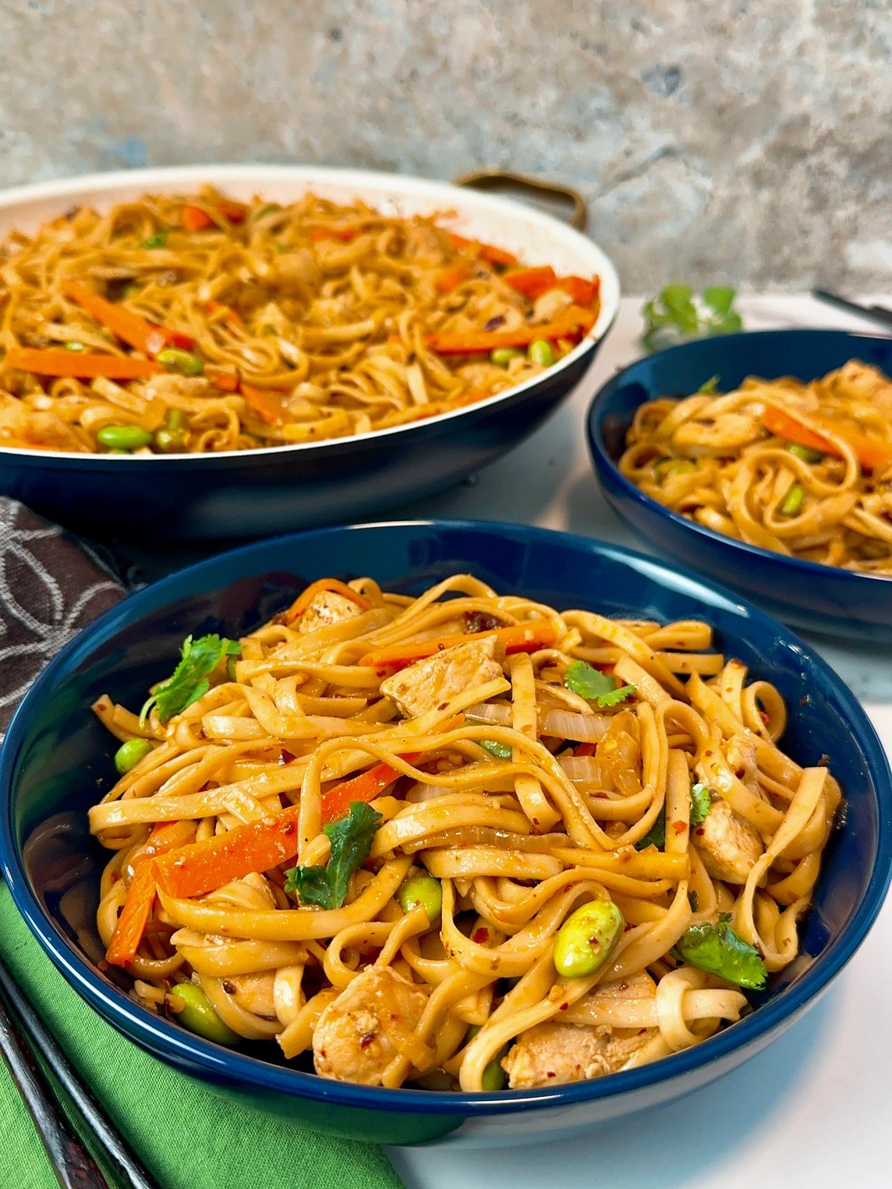 chicken and noodles