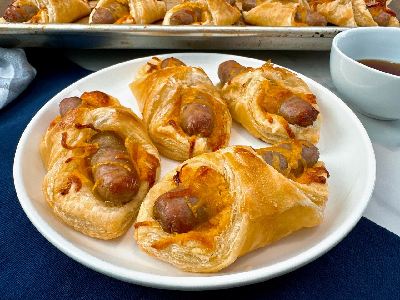 sausage and cheese roll ups