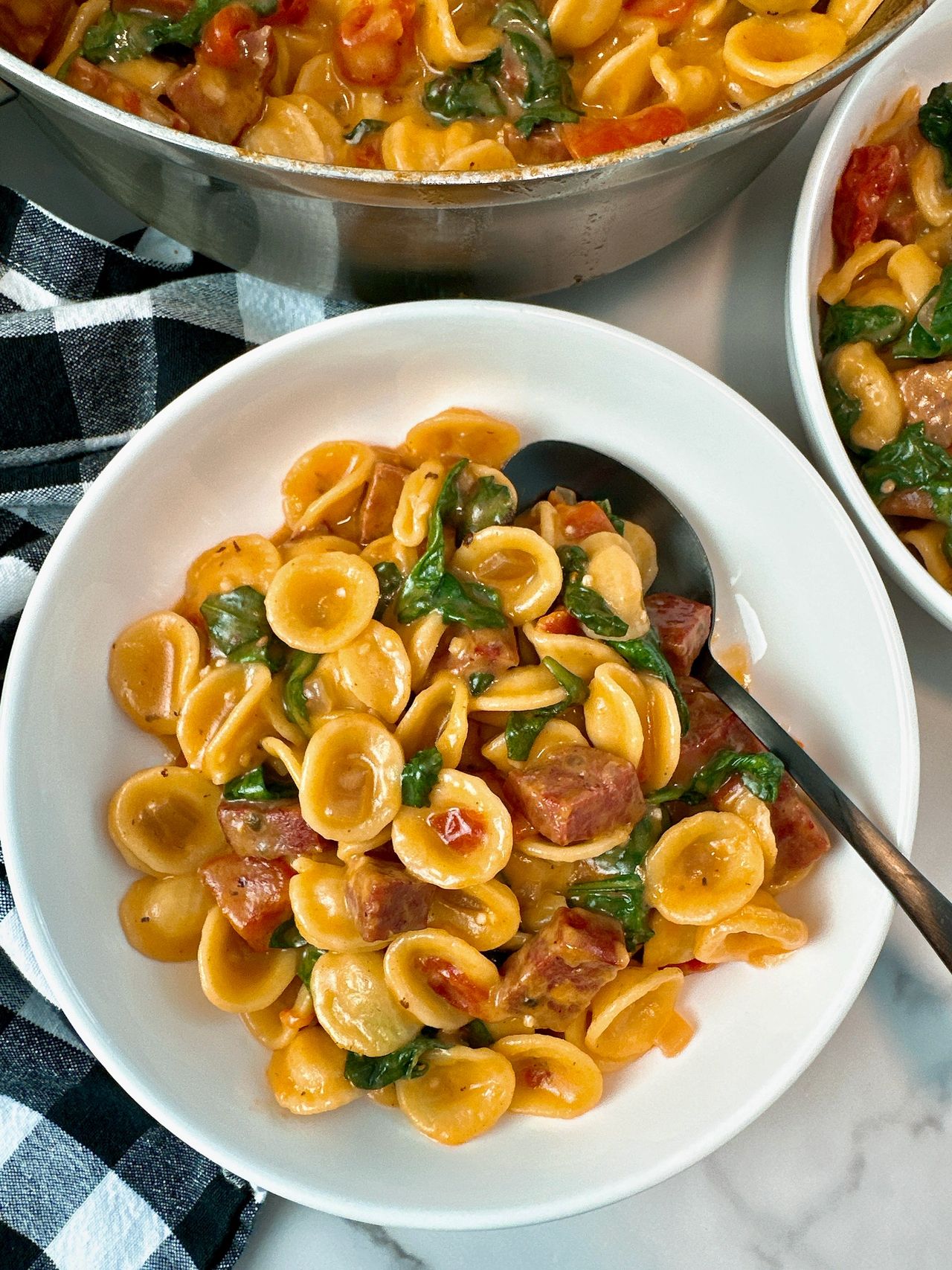 pasta with summer sausage