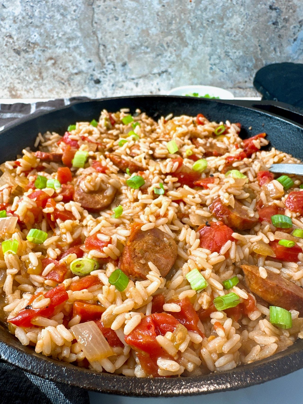 rice with chorizo