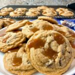 chocolate chip caramel cookies