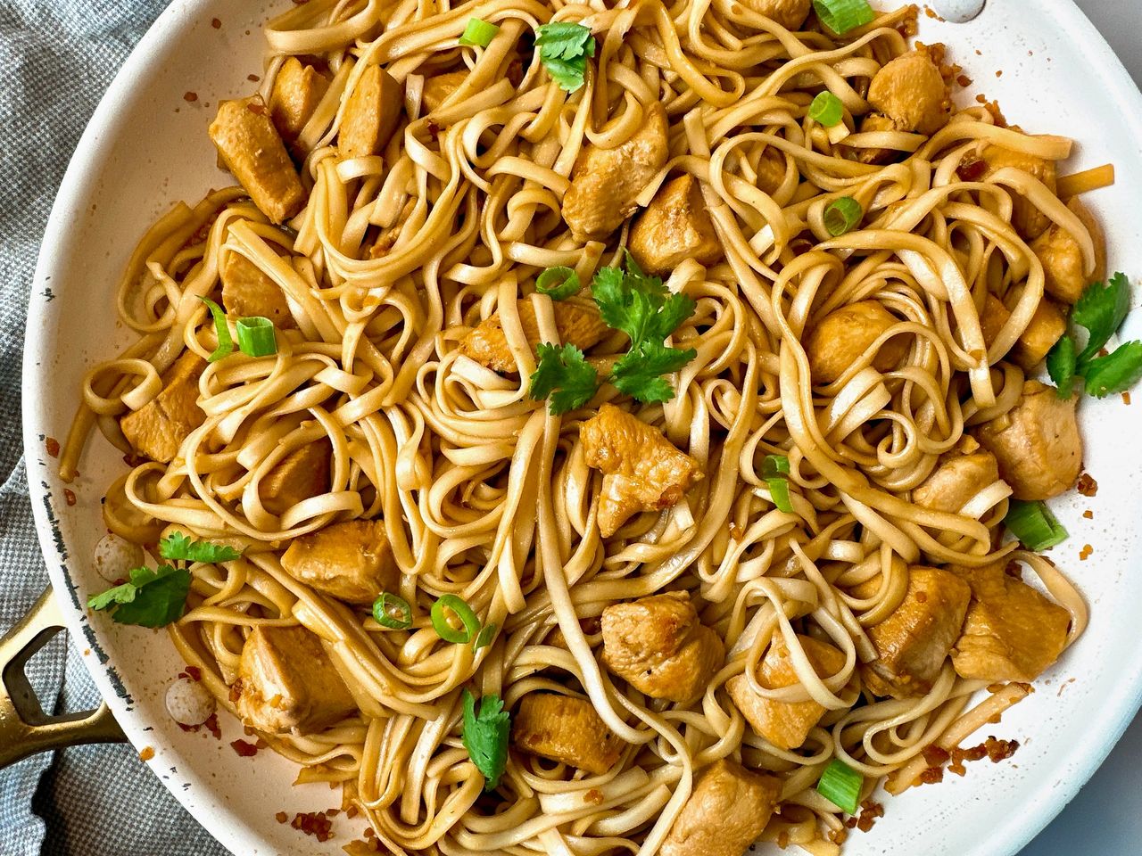 teriyaki chicken and noodles