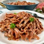 beetroot fettuccine