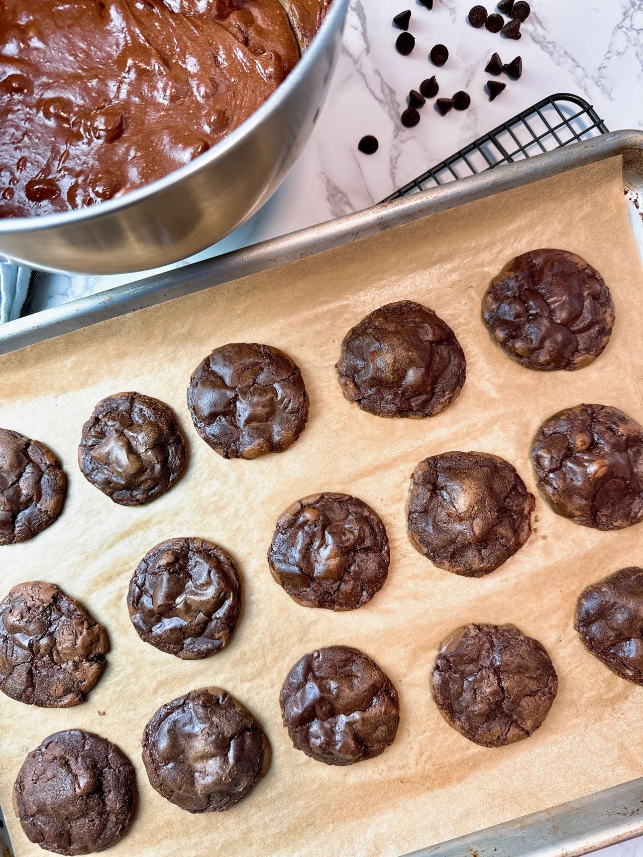 chocolate brownie cookies