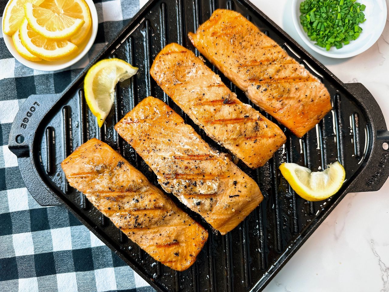 Grilled Salmon Grilled Salmon