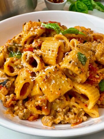 sausage and pasta