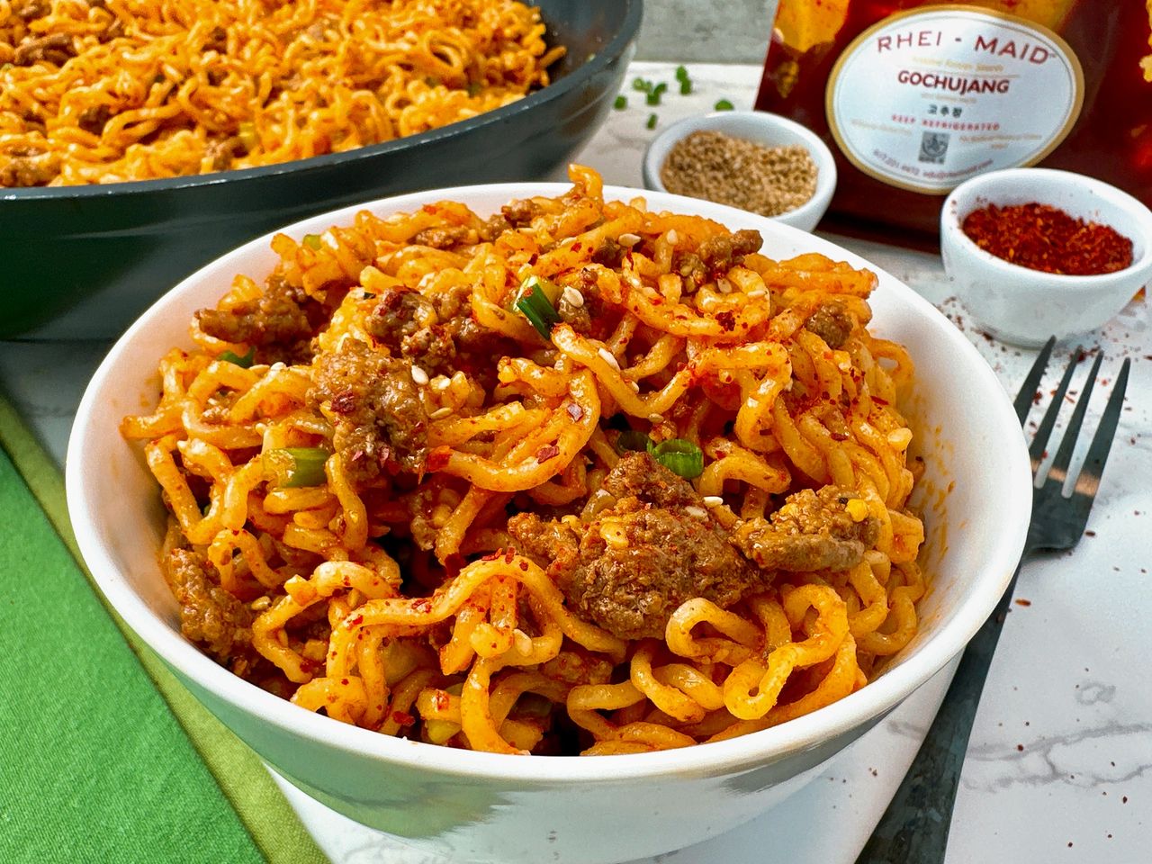 Spicy Gochujang Noodles Spicy Gochujang Noodles
