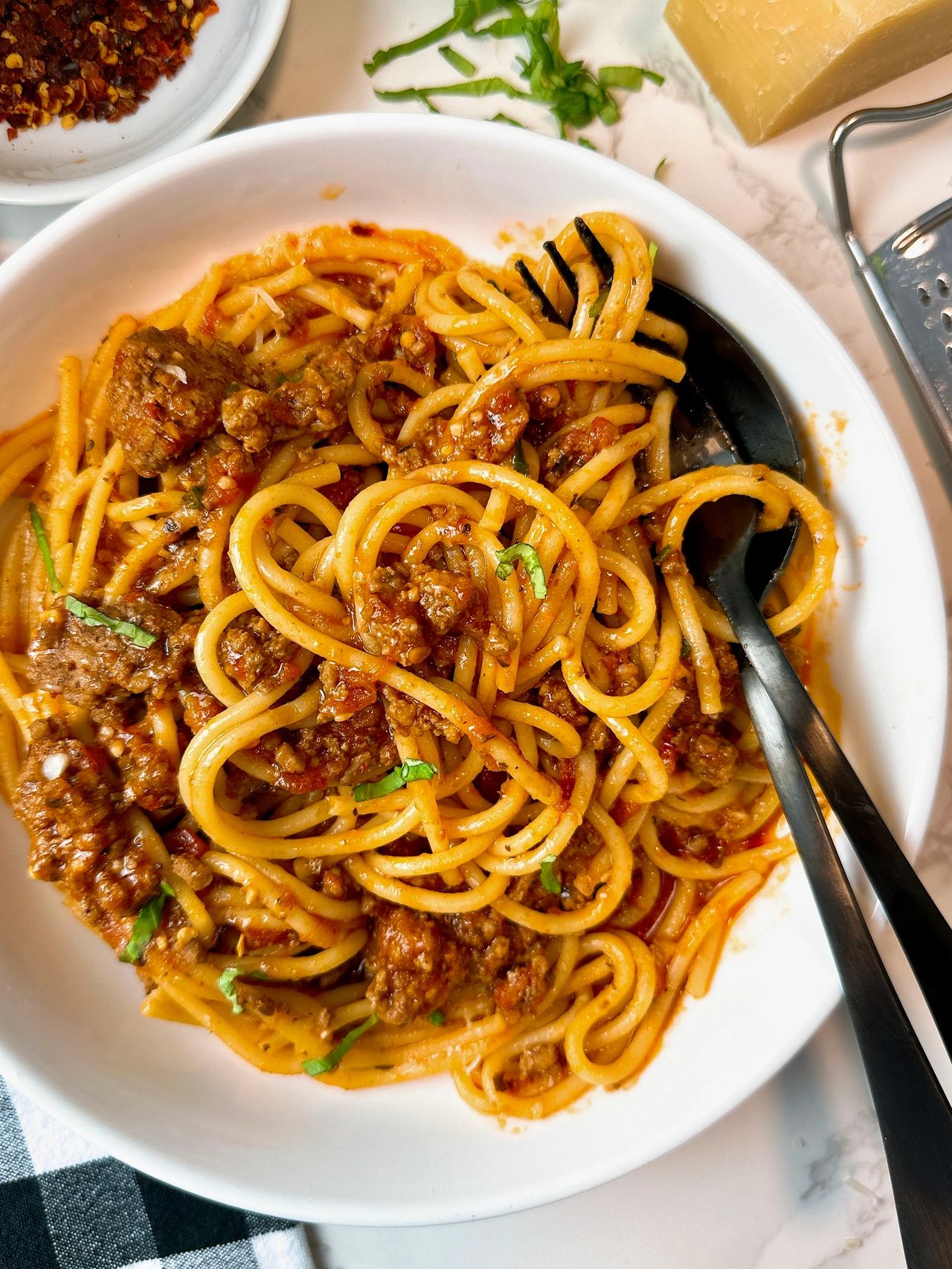 The Best One Pot Spaghetti
