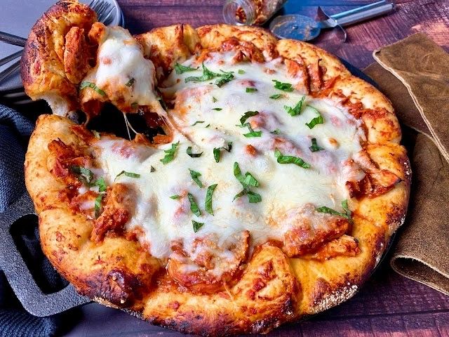 chicken parmesan pizza