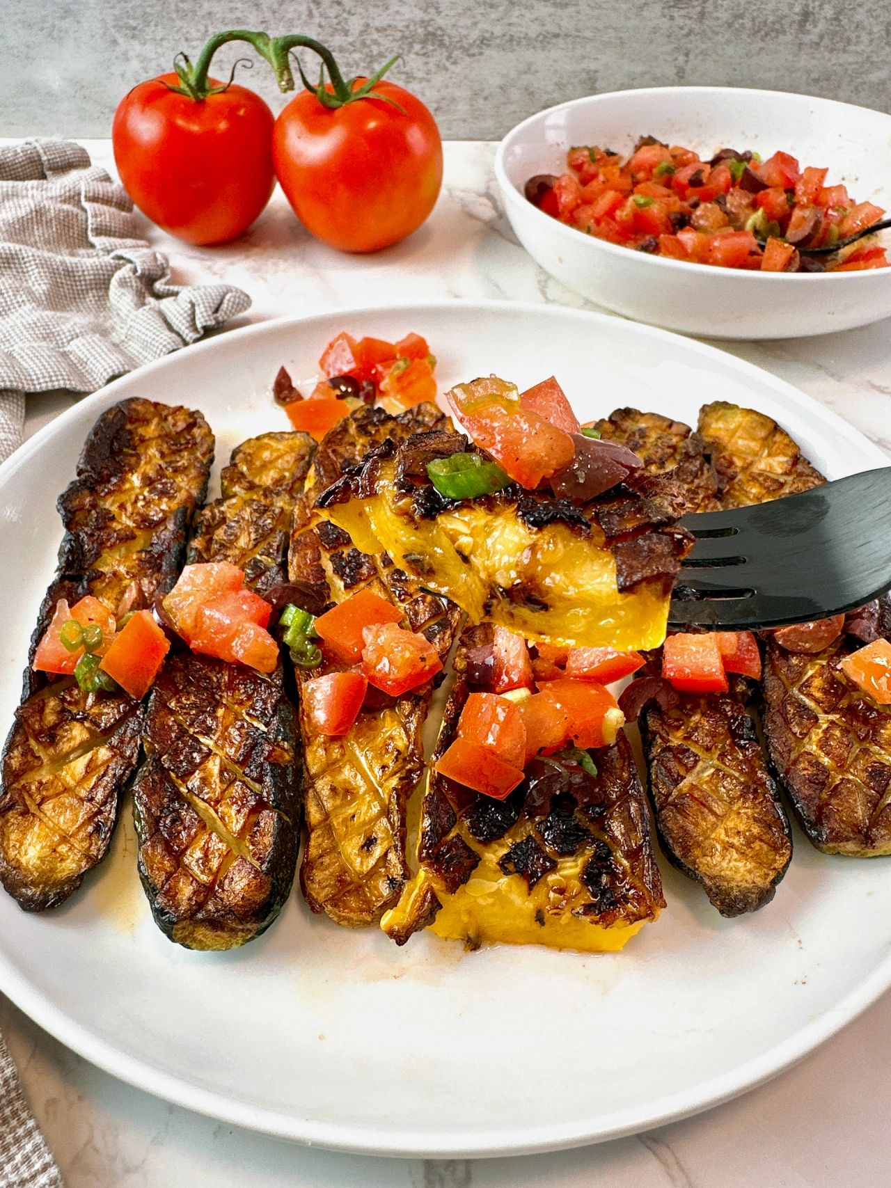 oven roasted zucchini