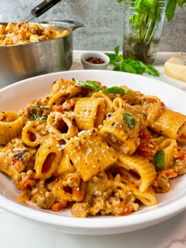 sausage and pasta