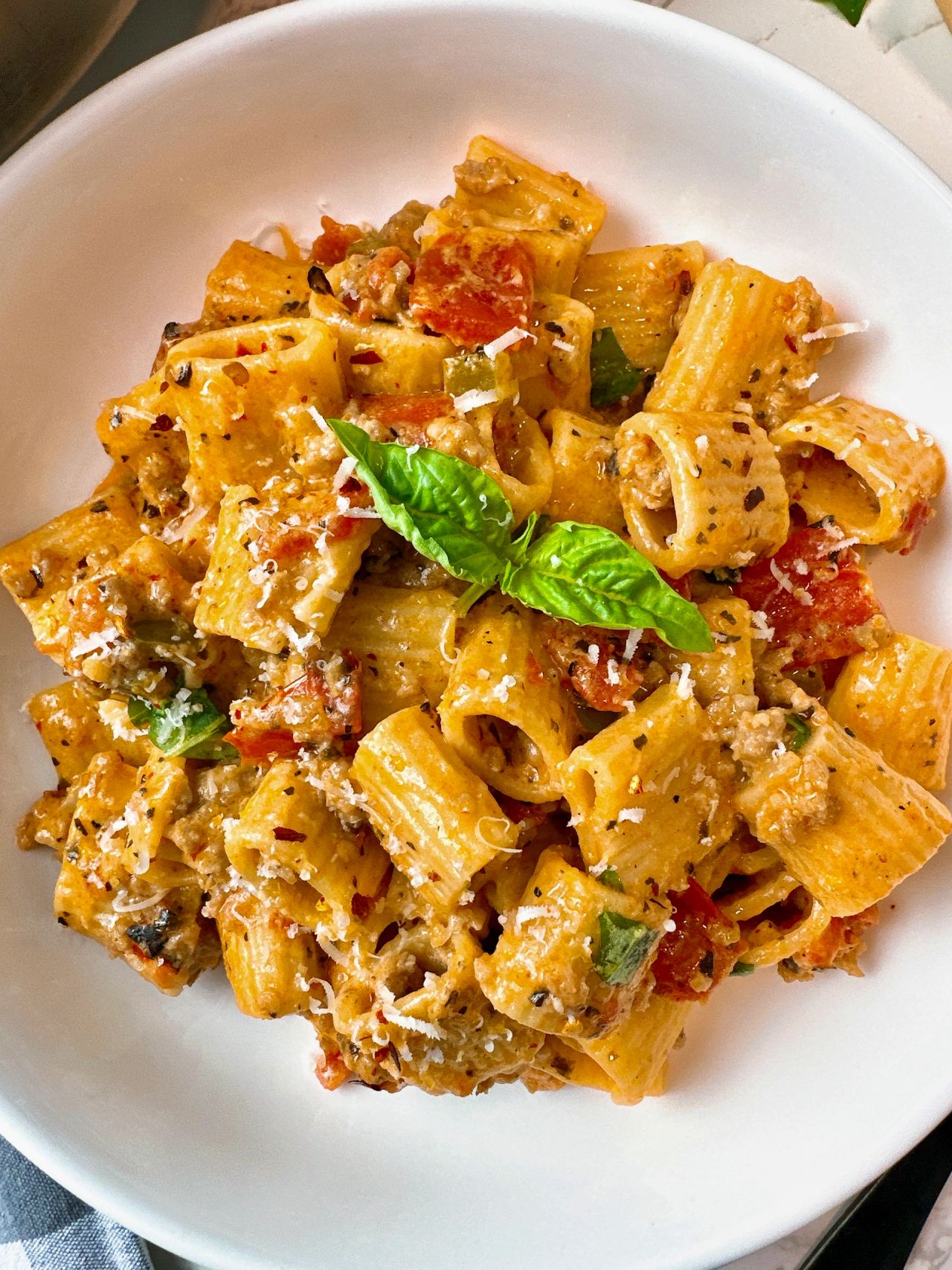 sausage and pasta