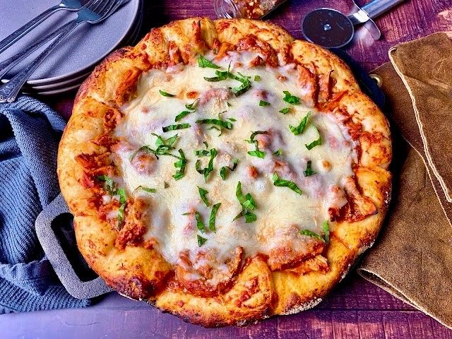 Chicken Parmesan Pizza Chicken Parmesan Pizza