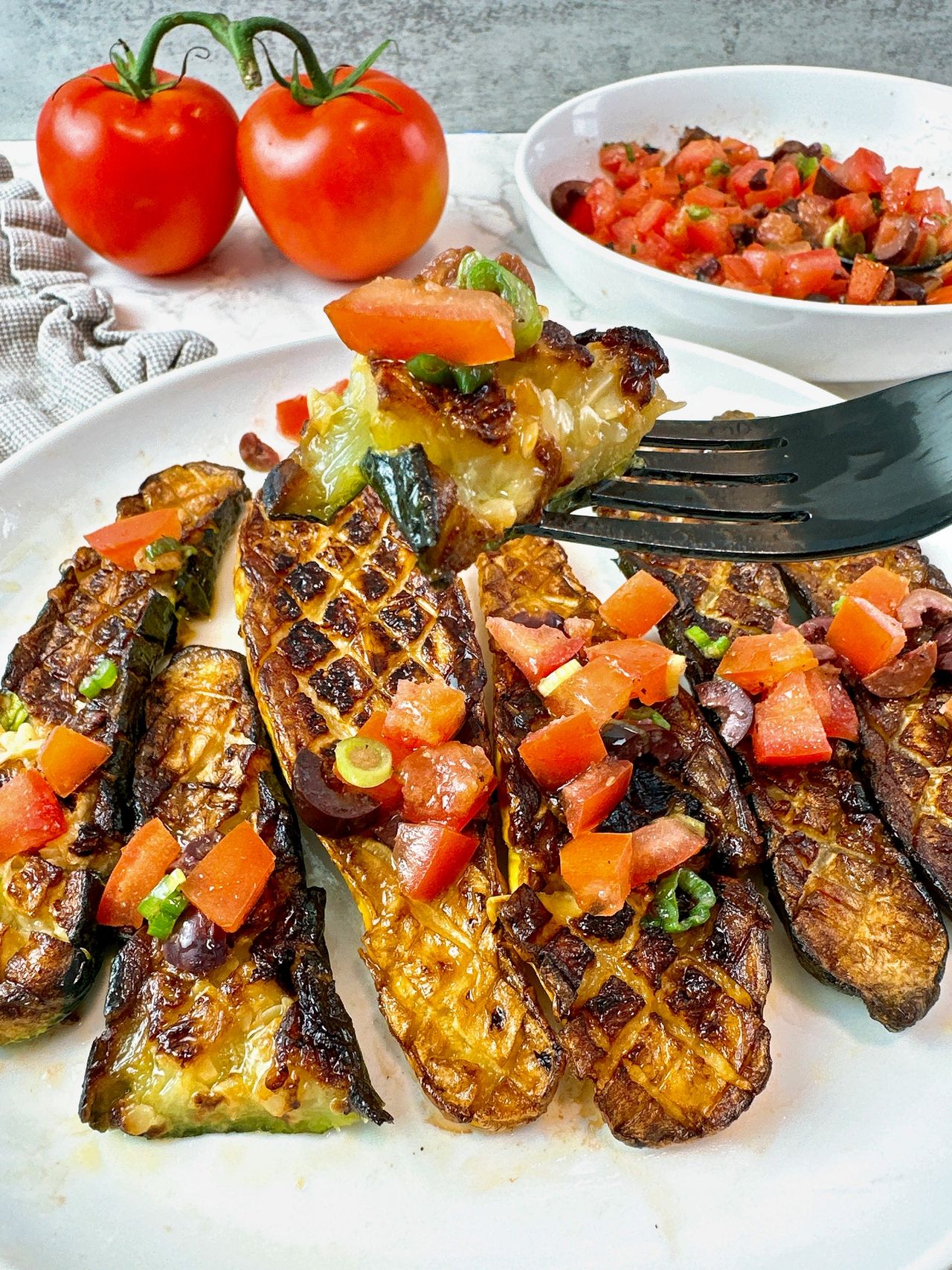 oven roasted zucchini