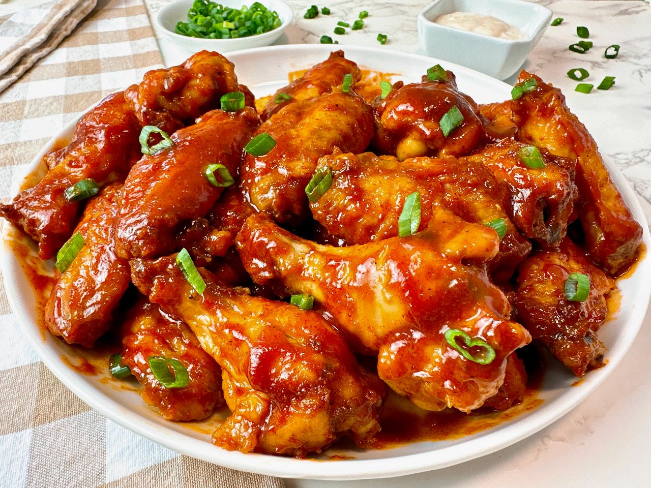 bbq chicken wings
