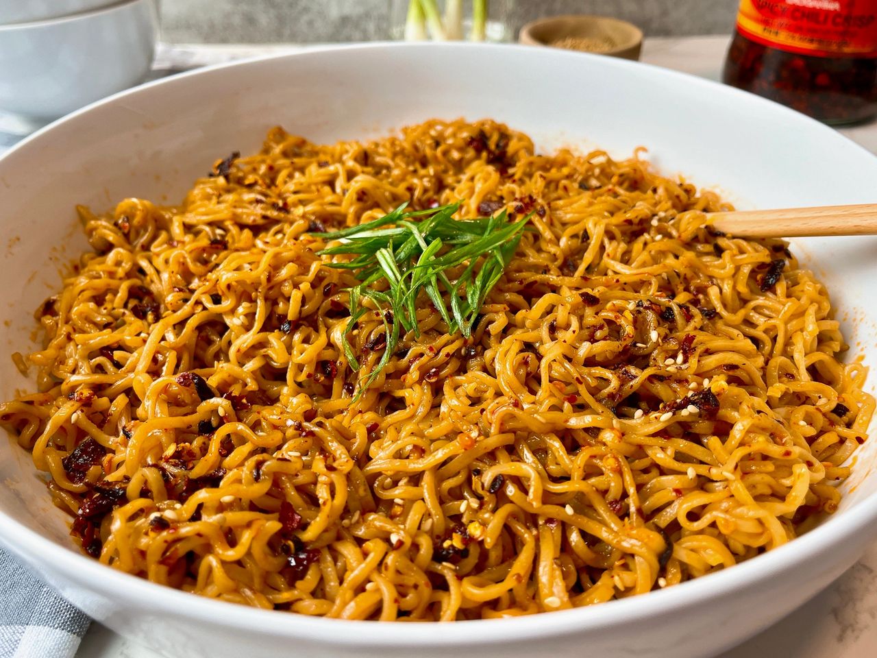 Chili Crisp Ramen Noodles Chili Crisp Ramen Noodles