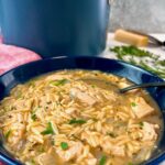 chicken and orzo soup