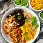 chicken enchilada bowls