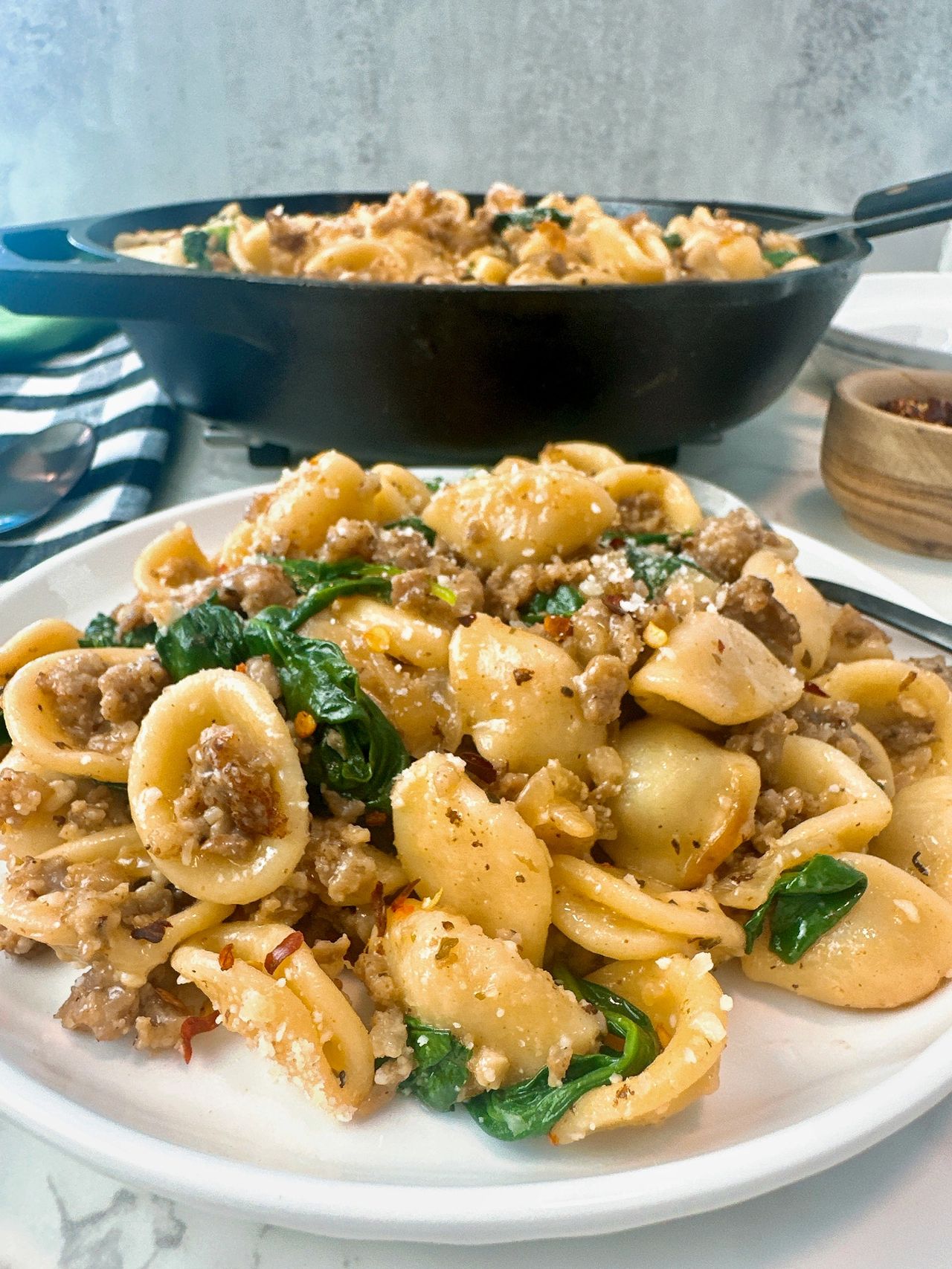 sausage and pasta