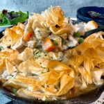 chicken pot pie with phyllo crust