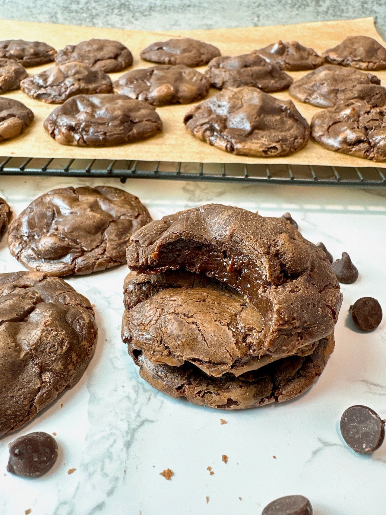 chocolate brownie cookies