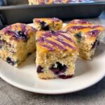 banana blueberry cake