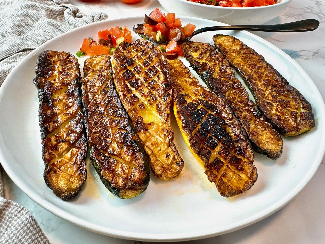 oven roasted zucchini