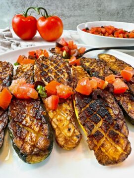 oven roasted zucchini