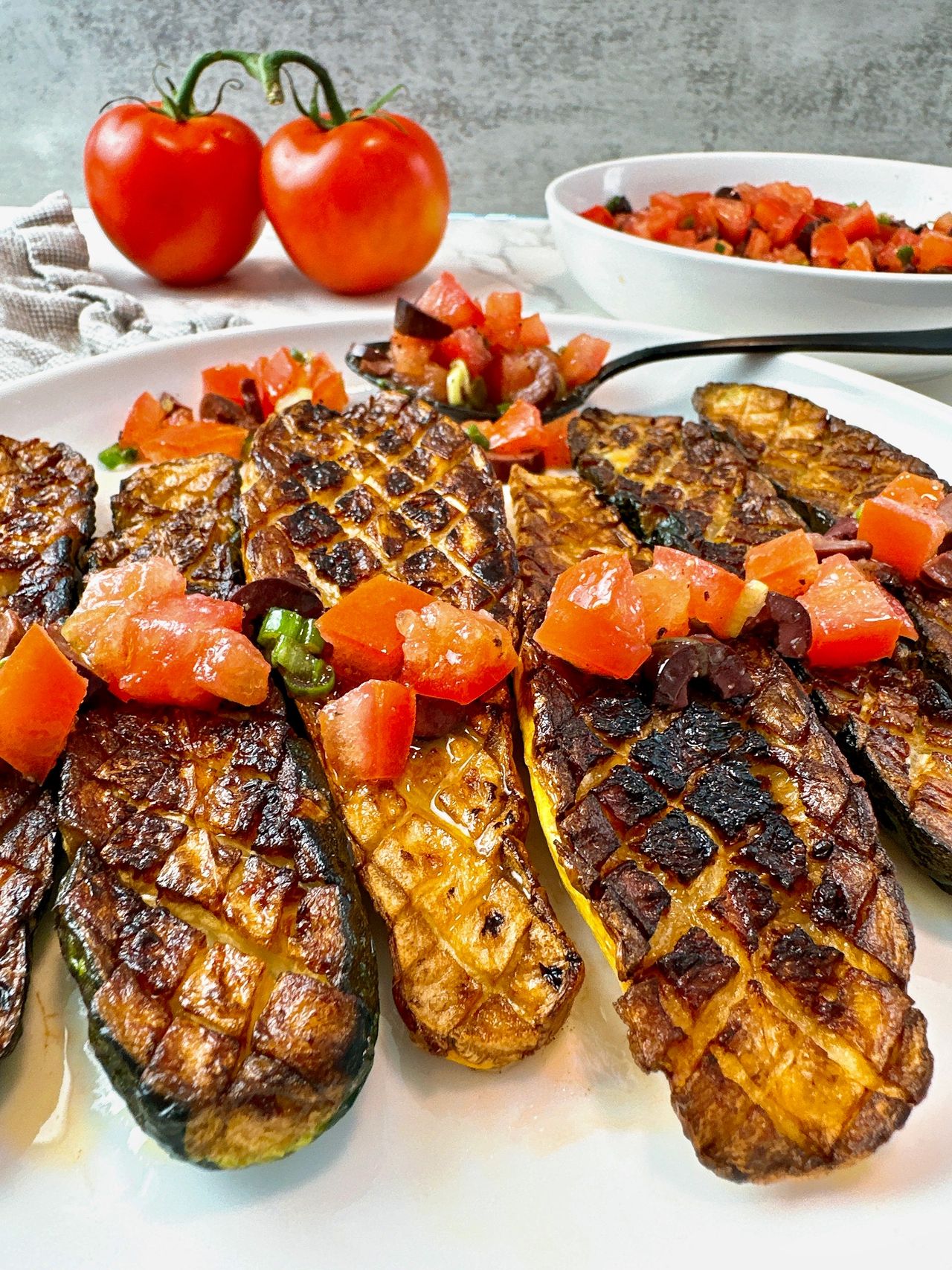 oven roasted zucchini