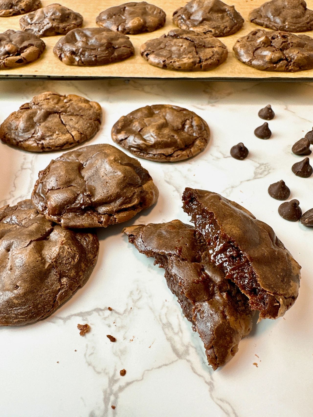 chocolate brownie cookies