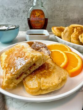 bacon stuffed pancakes